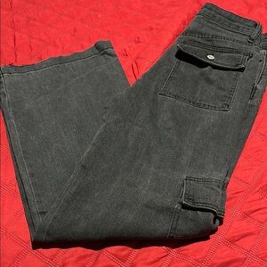 Stylish Black Cargo Pants